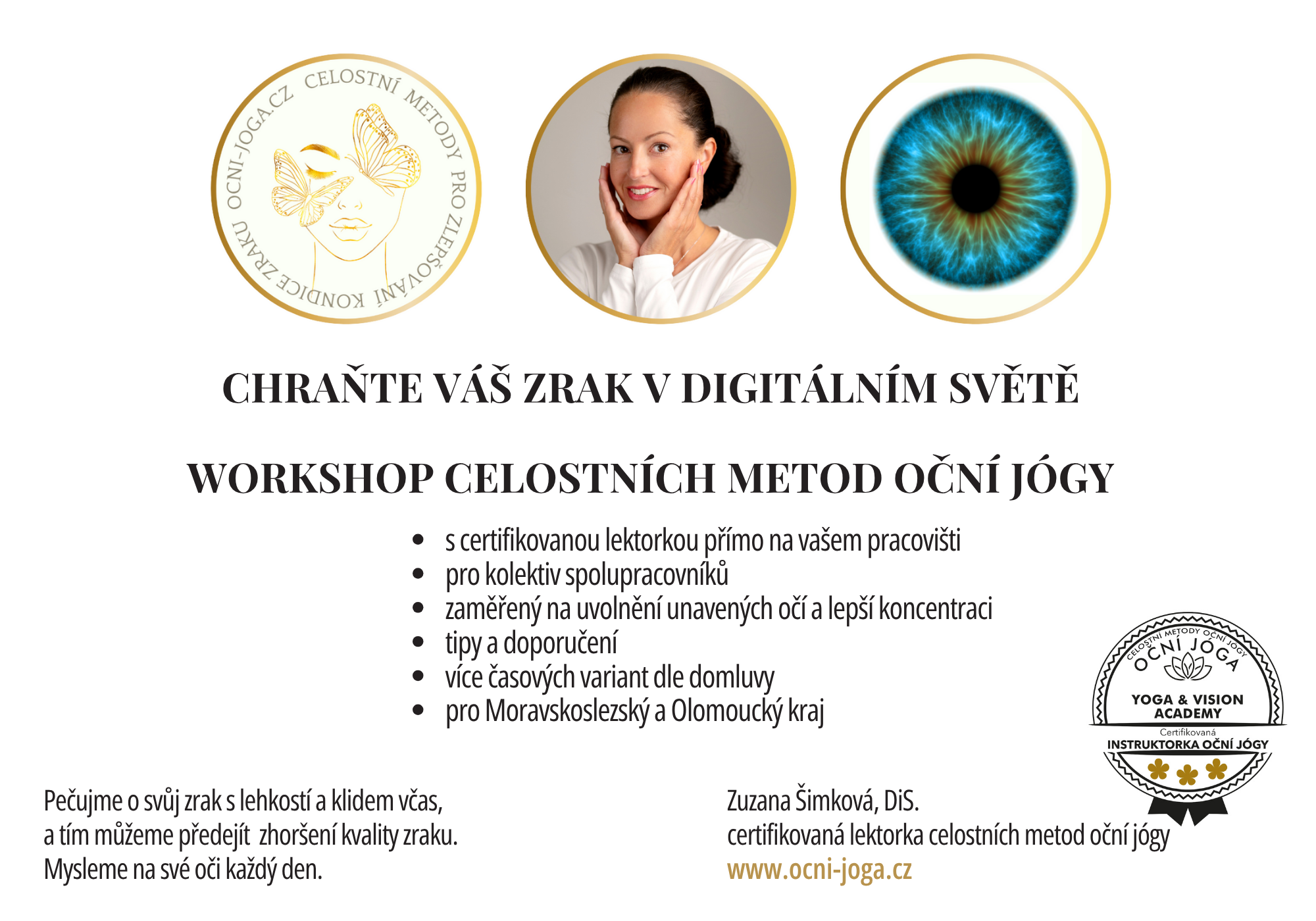 Chrante sve oci v digitalnim svete - ocni joga - workshop -skoleni pro zamestnance